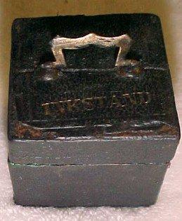 Travel Inkwell Ink Stand - Glass