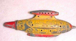 Buck Rogers Venus Duo Destroyer - Metalware