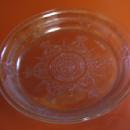Antique Kitchen FIRE-KING Glass Pie Baker