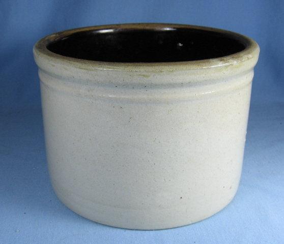 Kitchen Crock Vintage Stoneware Storage Vessel - misc pottery