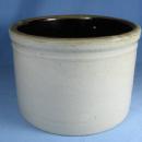 Kitchen Crock Vintage Stoneware Storage Vessel - misc pottery