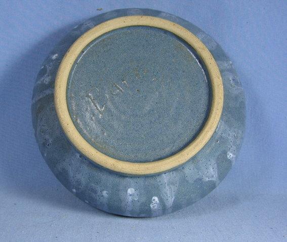 Hand Thrown ART POTTERY Decorated Bowl with Drip Glaze