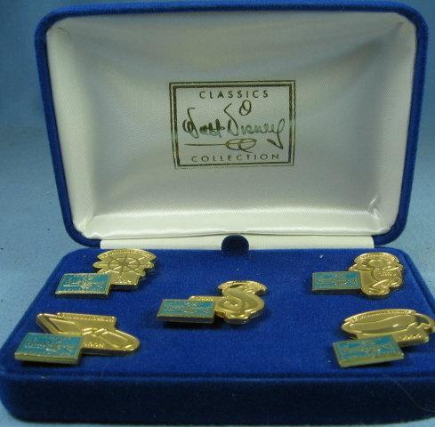 Walt Disney Classic Collectibles 5th ANNIVERSARY Pin Group 1992-1996 MIB