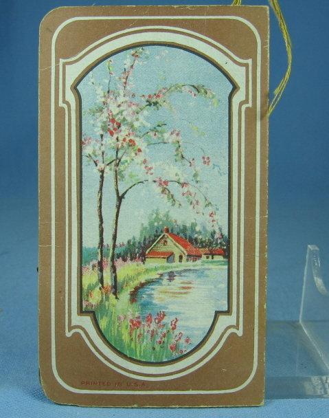 Sewing Needle Advertising Book - Vintage TRAVERSE CITY STATE Bank - textiles
