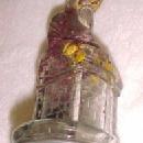 SANTA CLAUS Chimney Candy Container - Glass