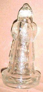 SANTA CLAUS Candy Container - Glass