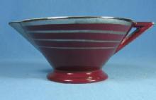 Salem Pottery Pottery SPARKLING BURGANDY Cream Pitcher