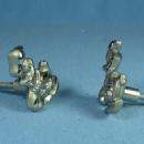 Pewter Drawer or Door Pulls ~ DONALD DUCK - Vintage Disney collectible
