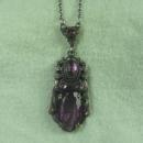 Jewelry AMETHYST Necklace - Vintage Estate Jewelry