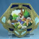 Guilloche Enamel Compact on Silver - Guilloche - FAL