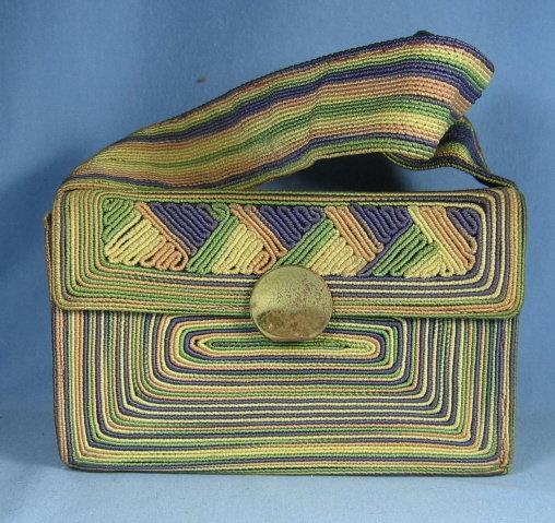 California Vintage Corde Handbag Purse - misc collectible