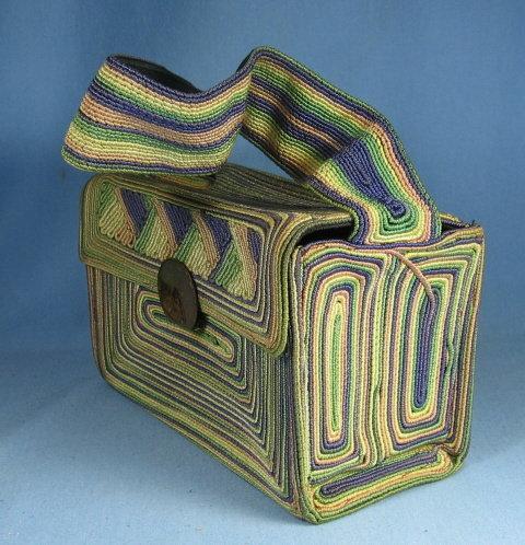 California Vintage Corde Handbag Purse - misc collectible