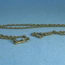 WATCH Chain - Goldtone Estate Jewelry