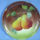 German Porcelain Luster Lustre Pierced Handle RELISH DISH Bowl