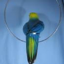 HUGE Parrot Tropical BIRD Figurine - Vintage Pottery