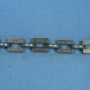 Vintage Sterling Silver LINK Bracelet - Estate Jewelry