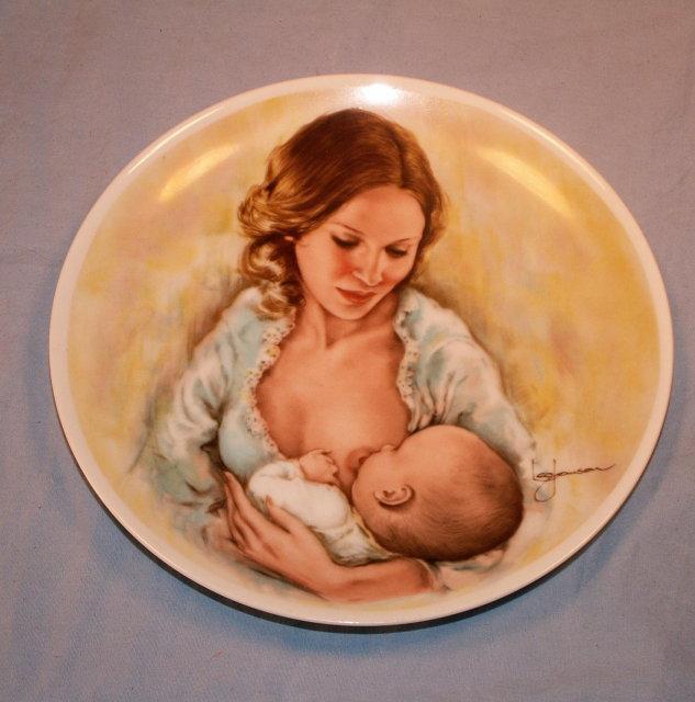 Royal Bayreuth MOTHERS DAY 1975 Porcelain Plate