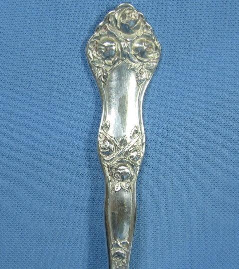 Williams Bros WOOD ROSE Silverplate Teaspoon