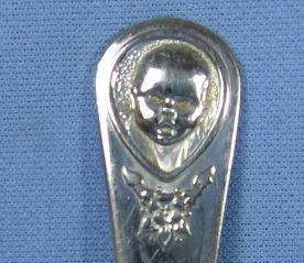 Antique Nickel Silver Teaspoon