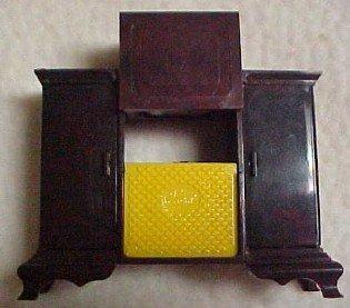 Dollhouse TV Record Player Radio Console - Toys