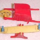 Renwal See Saw + Wheelborrow - Toys