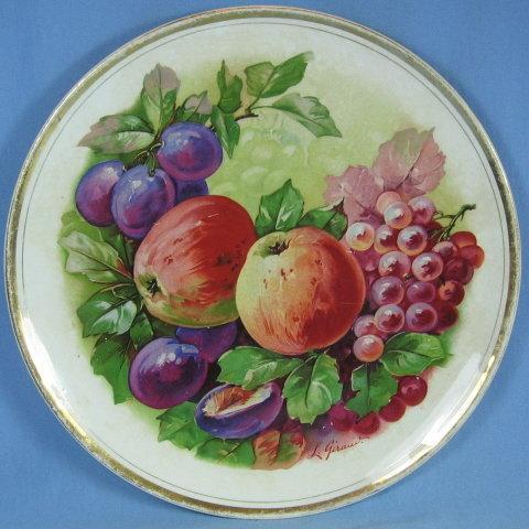 Porcelain Pierced Handle TORTE Plate