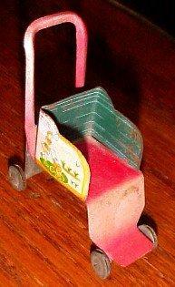 Wheelbarrow Candy Container - Glass