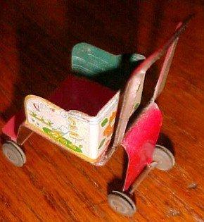 Baby Buggy Dollhouse Miniature - Toy