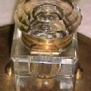 Boy Figural Inkwell Ink Well - Metalware