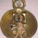 Boy Figural Inkwell Ink Well - Metalware