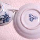 Blue Danube Demitasse Cup + Saucer - Porcelain/Fine China