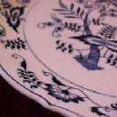 Blue Danube Footed Server - Porcelain/Fine China