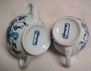 Blue Danube Sugar + Cream - Porcelain/Fine China