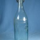 Antique GARDEN CITY Chicago Glass Bottle Wire Bail Cap