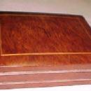 Inlayed BURLED WOOD Cuff Box - Jewelry