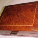 Inlayed BURLED WOOD Cuff Box - Jewelry
