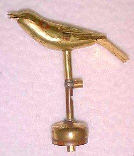 Figural Bird Whistle - Metalware
