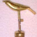 Figural Bird Whistle - Metalware