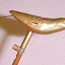 Figural Bird Whistle - Metalware