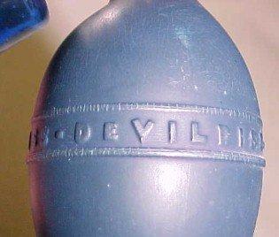 De Vilbiss Cobalt Atomizer Perfume - Glass
