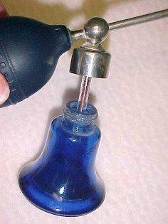 De Vilbiss Cobalt Atomizer Perfume - Glass