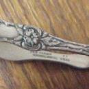 Nickle Silver Sugar Tongs - Silver