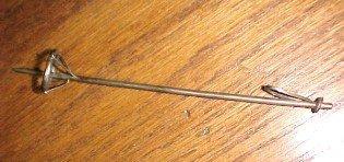 Knitting Lacemaking Tatting Tool - Silver