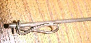 Knitting Lacemaking Tatting Tool - Silver