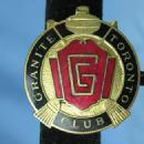 Vintage CURLING Pin GRANITE TORONTO CLUB Enameled Souvenir - sporting