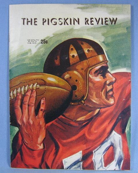 1946 Calif vs Wash State Collage Football NCAA Program - Vintage Souvenir Sporting