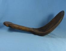 Antique TREENWARE Native American Wood LADLE - misc