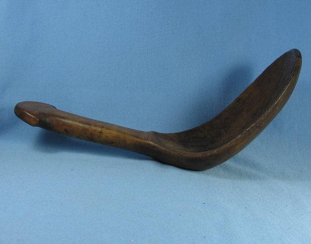 Antique TREENWARE Native American Wood LADLE - misc