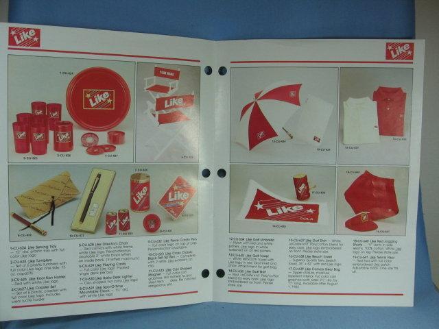 The 7up Company LIKE 99% Caffeine-Free Cola - Advertising Premiums Catalogs