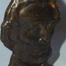 ABRAHAM LINCOLN Cast Iron Bookends - Metalware